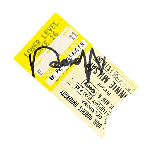 Ronnie milsap signed autograph - milsap,