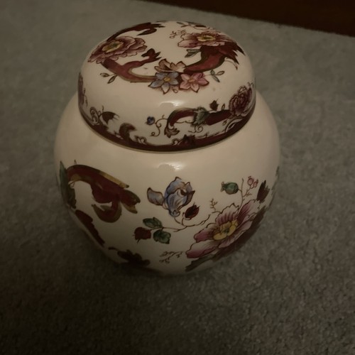 Masons ironstone mandalay red - masons,