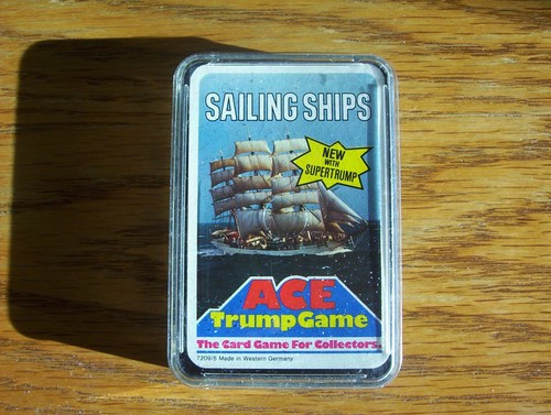 Vintage ace trumps sailing - trumps,