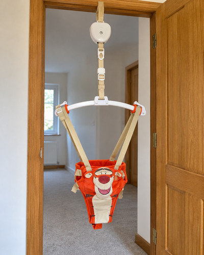 Baby door jumper - door, with