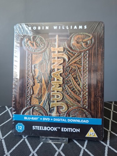 Jumanji bluray steelbook hmv - jumanji,