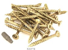 TORXFAST PROFESSIONAL COUNTERSUNK WOOD SCREWS SPIRAL SHANK REISSER SPAX TYPE    