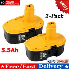 2× 5.5Ah DE9098 Battery For