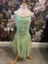 girls fancy dress age 8-10 Years Neverland Green Fairy