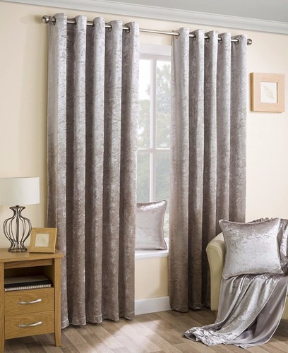 Velva crushed velvet natural - crushed,