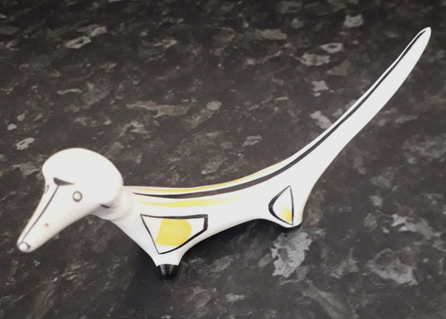 Hollohaza dachshund porcelain - hollohaza,