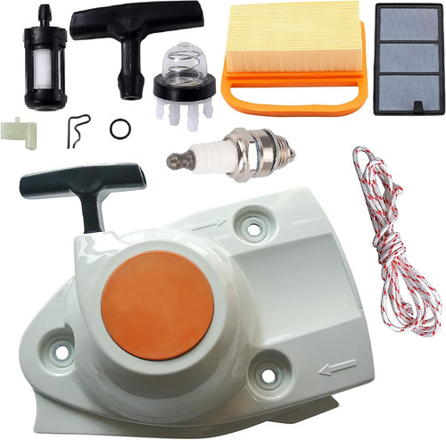 Recoil starter assembly - recoil, with