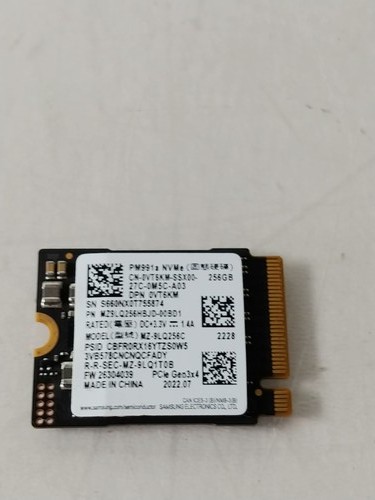 Samsung pm991a 9lq256c - samsung, 256