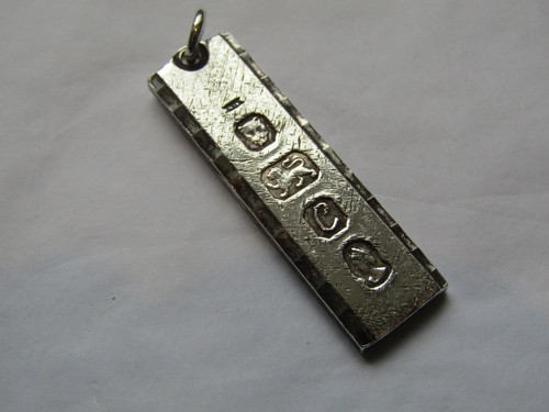 Ingot sterling silver 925 - ingot,