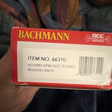 Bachmann HO EMD GP40 Diesel