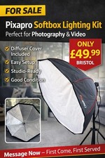 Pixapro Softbox Lighting Kit