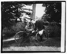 Photo:Jack Baker with Bicycle
