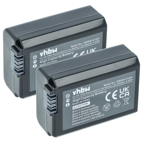 Battery for sony - 2x,