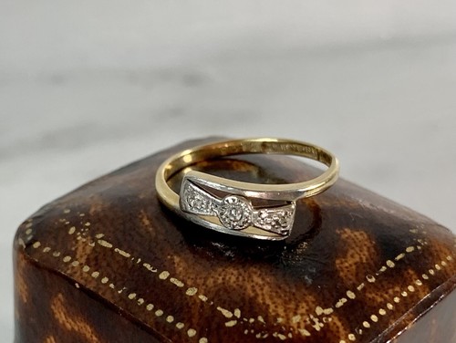 Platinum 18ct gold edwardian - platinum,