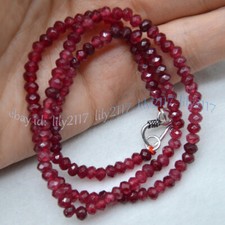 2x4mm Natural Red Garnet