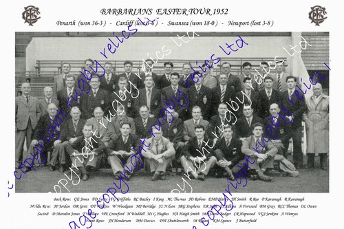 Barbarians rugby squad - rugby,