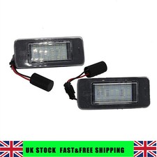 2x LED Licence Number Plate