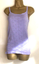 Thermal  Damart ladies thermolactly soft stretchy lavender/blue vest size SMALL