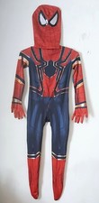 Spiderman Costume Boys Age 5-7 Red And Blue Fancy Dress Superhero Outfit