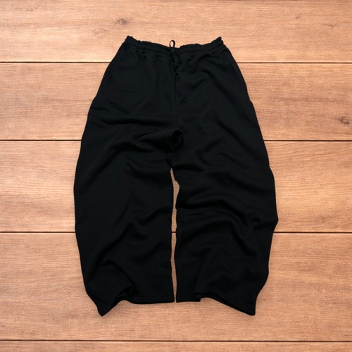 Baggy wide leg korean joggers - leg,