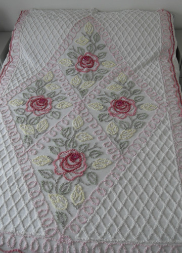 Beautiful vintage candlewick - vintage,