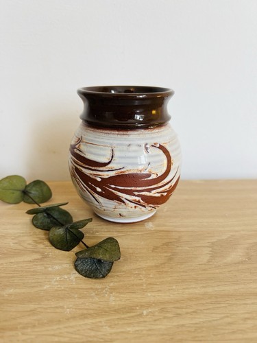 Vintage skegness pottery vase - vintage,