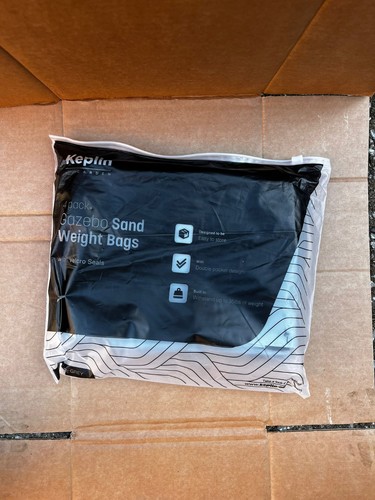 Gazebo sand bag weight pack - sand, 4