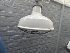 Re-claimed Industrial pendant Light Fitting breakfast bar, cafe, shop.