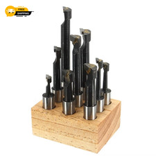 9Pcs 12Mm Shank Boring Bar Set