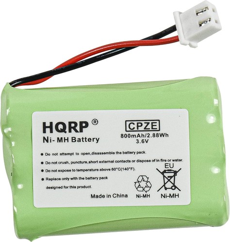 Hqrp dog collar battery for - collar,