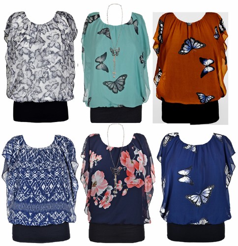 Women ladies chiffon - ladies,