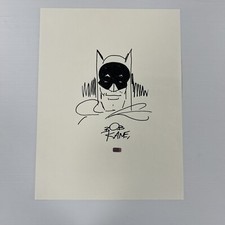 Bob Kane Hand Drawn Original