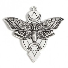Tibetan Silver Charms Moth