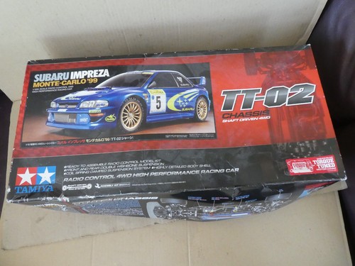 Tamiya subaru tt02 - tt02, used
