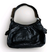 Black Soft Leather Shoulder