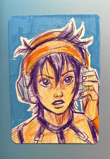 ACEO original art card drawing
