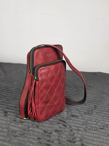 Genuine leather crossbody - leather,