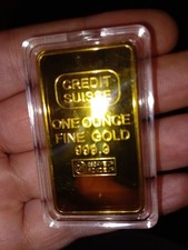 "Credit Suisse" 1 Oz Fine Gold