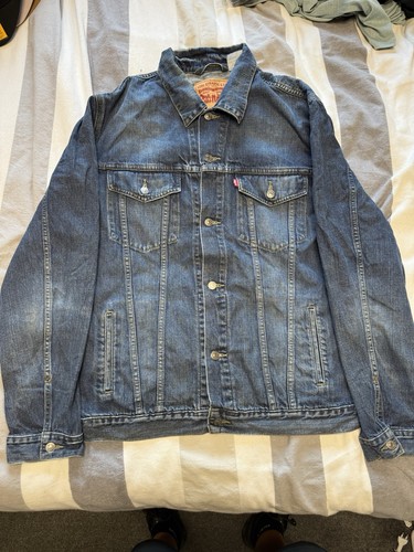 Levis mens denim trucker - mens,