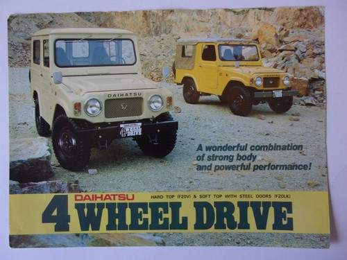Daihatsu f20 4x4 orig - f20, 1977