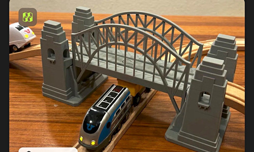Grey plastic arched model - grey,