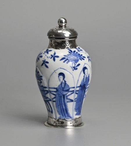 Chinese blue and white - blue,