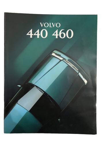 Volvo 440 460 car brochure - volvo,