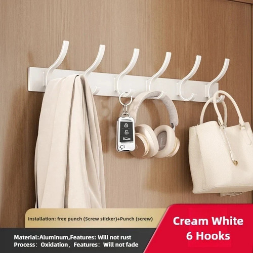 Coat rack wall - mounted, wooden
