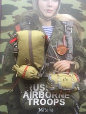 DAMTOYS Russian Airborne Troops Natalia VDV Parachute & Reserve loose 1/6 scale