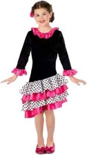 Girls Flamenco Dancer Costume