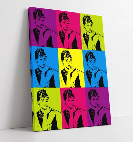 Audrey hepburn colourful - audrey, pop