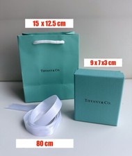 Tiffany & Co Packaging Box, Ribbon, Pouch