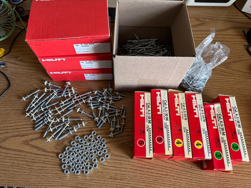 Hilti dx35 concrete - dx35, shots