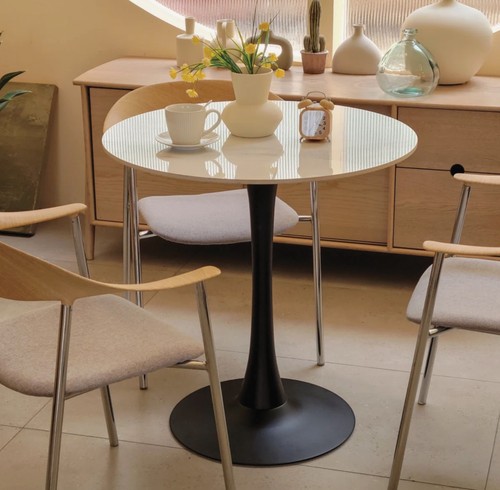 Gorgeous round ceramic dining - gorgeous,